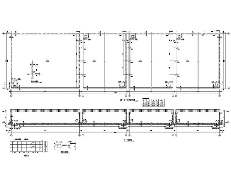 大型混凝土墩施工图资料下载-四联大型水池混凝土结构施工图（CAD）