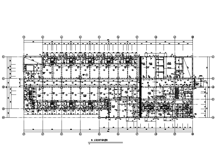 后浇剪力墙资料下载-[广东]12层住院综合楼框架剪力墙结构施工图