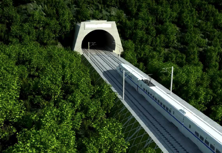 铁路隧道设计施工图资料下载-铁路隧道工程设计阶段BIM应用研究案例分析