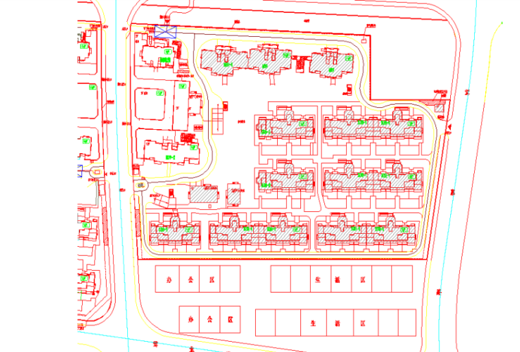 住宅楼项目室内精装修工程施工组织设计-02 施工平面部署