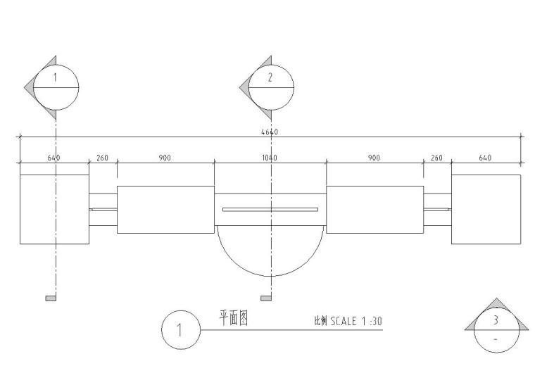 园林古建节点详图资料下载-园林景观节点详图-古典景观墙详图