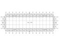 24米单跨钢结构厂房结构施工图（CAD）