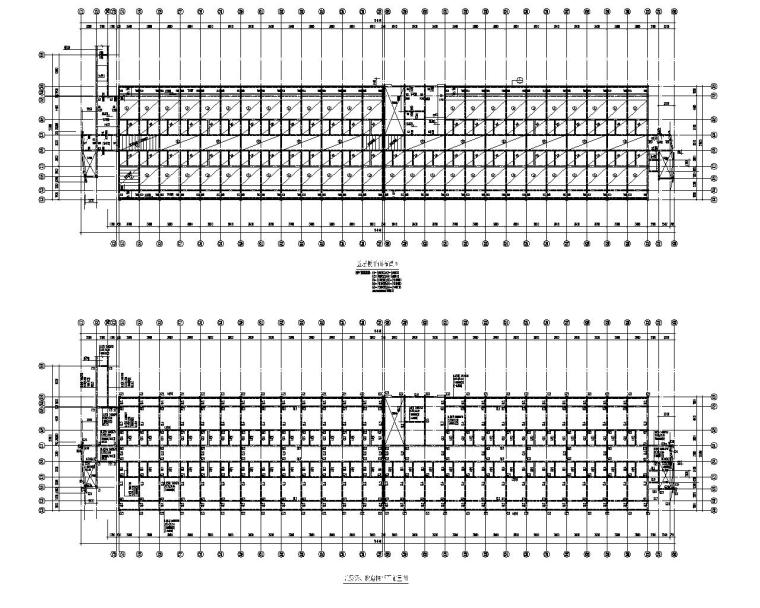 砖混立面cad资料下载-某六层宿舍砖混结构施工图（CAD）