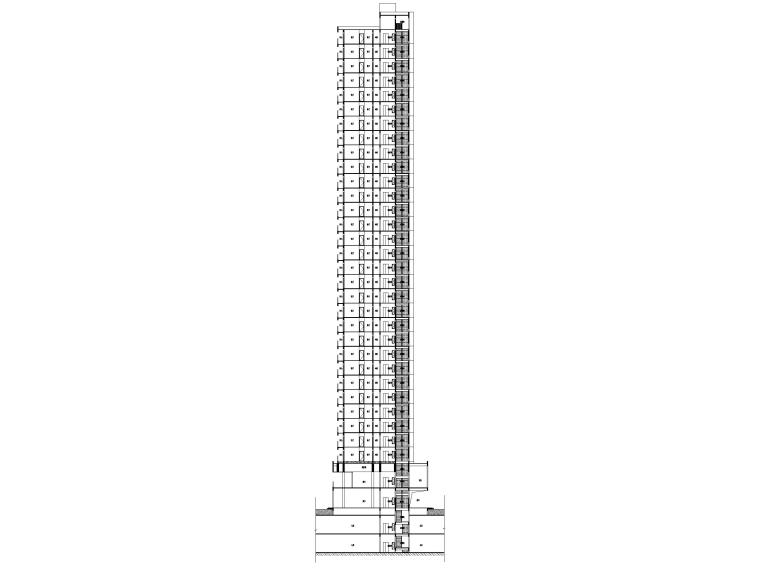安置房方案图资料下载-[重庆]知名地产高层安置房建筑方案图(CAD)