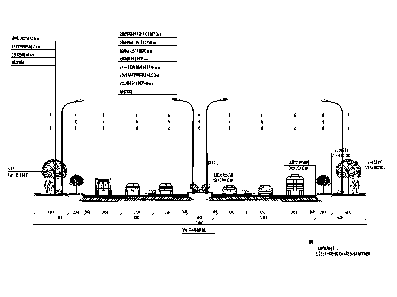 公路路线纵断面图图片