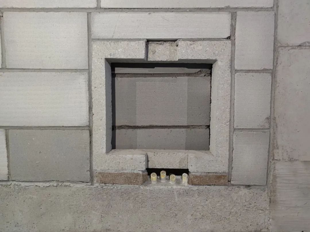 预制块安装效果