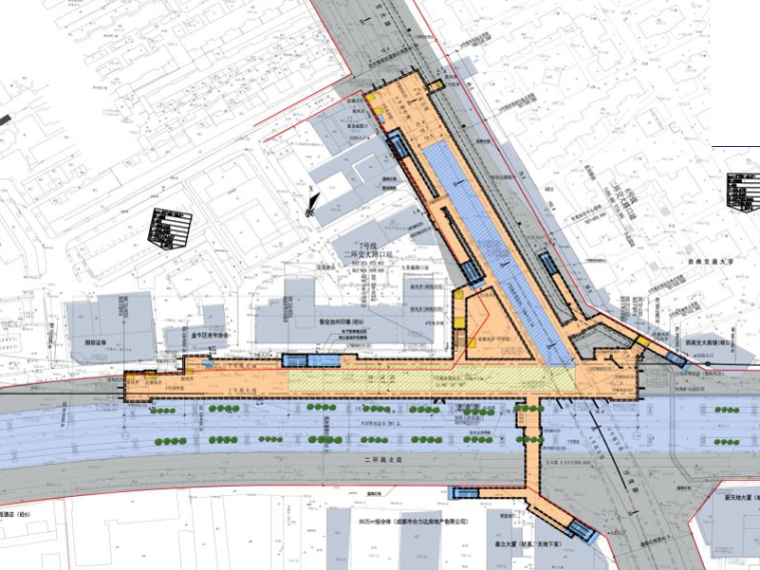 盖挖逆作法施工步序图资料下载-[成都]地铁站盖挖半逆作法施工技术培训