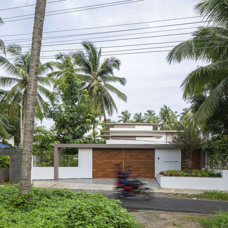 印度网格内的房子