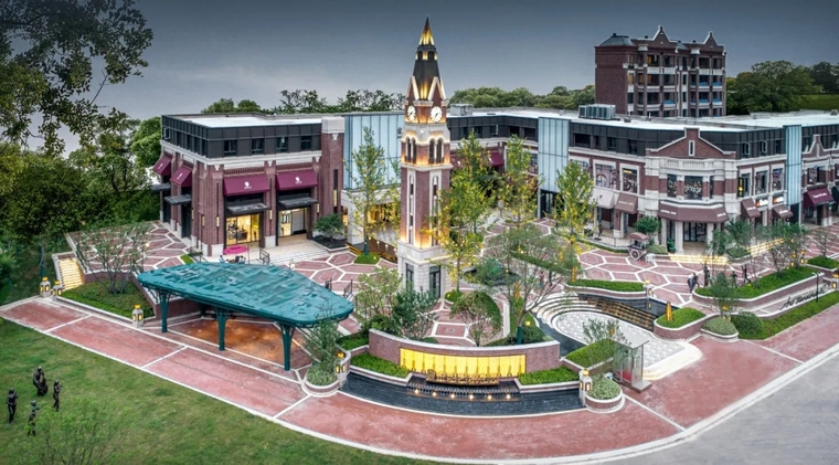 长沙金地艺境花园示范区景观