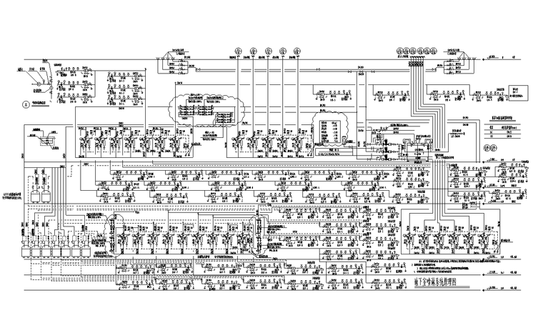 成都超高层办公综合体机电施工图(468米)