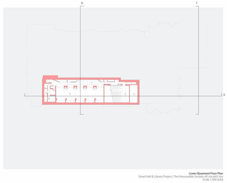 英国林肯纪念堂-Lower_basement_floor_plan