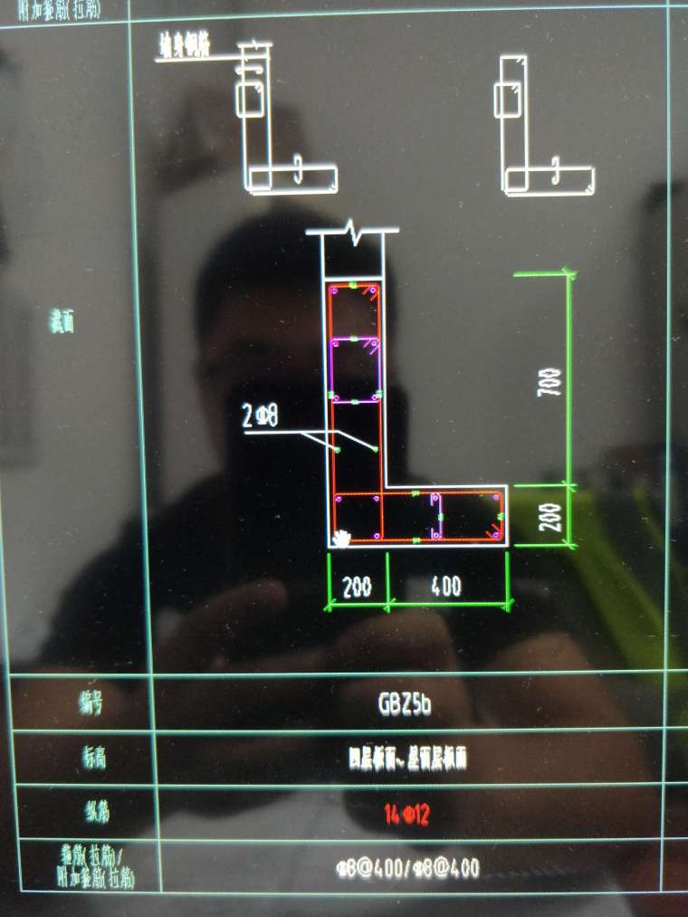 钢筋直径图纸资料下载-构造边缘转角墙有两根直径8个的钢筋