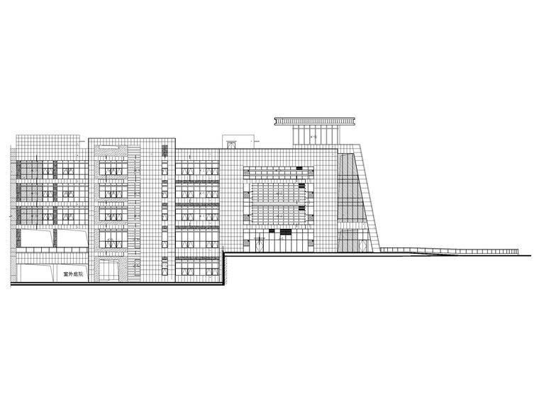 医科大学图纸说明资料下载-医科大学附属医院图纸建筑门急诊综合楼