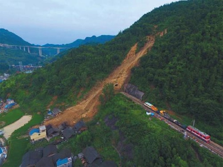 地灾应急治理设计资料下载-滑坡地质灾害应急治理施工方案