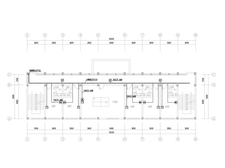 办公楼生态化建设资料下载-办公楼弱电智能化专项图纸