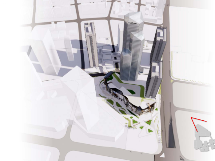 商业主题街综合体项目资料下载-重庆天街塔楼商业综合体方案文本设计2018