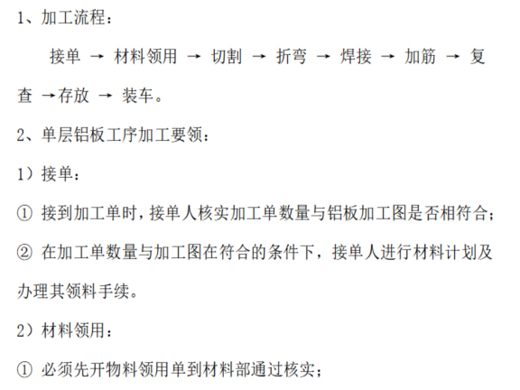 飘蓬铝板幕墙施工资料下载-铝板幕墙加工技术要求以及施工方案