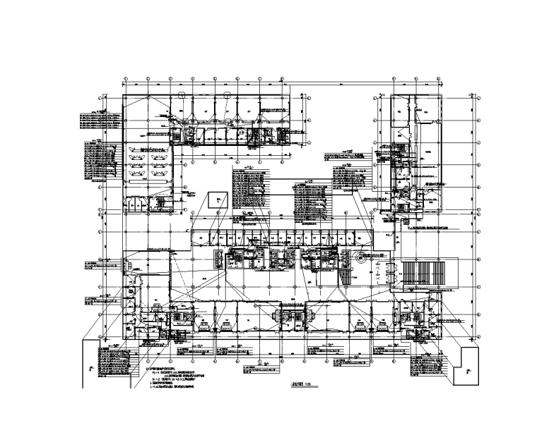 工业建筑服务中心资料下载-天津16层服务中心电气施工图（建筑水暖）