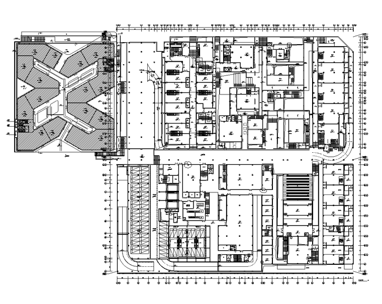 设备用房装修资料下载-广东多层商业用房强电施工图（建筑、机电）