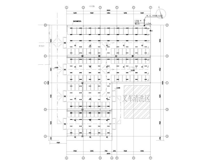 重庆江北国际机场保税港区资料下载-[重庆]某航空货运站充电棚电气图纸