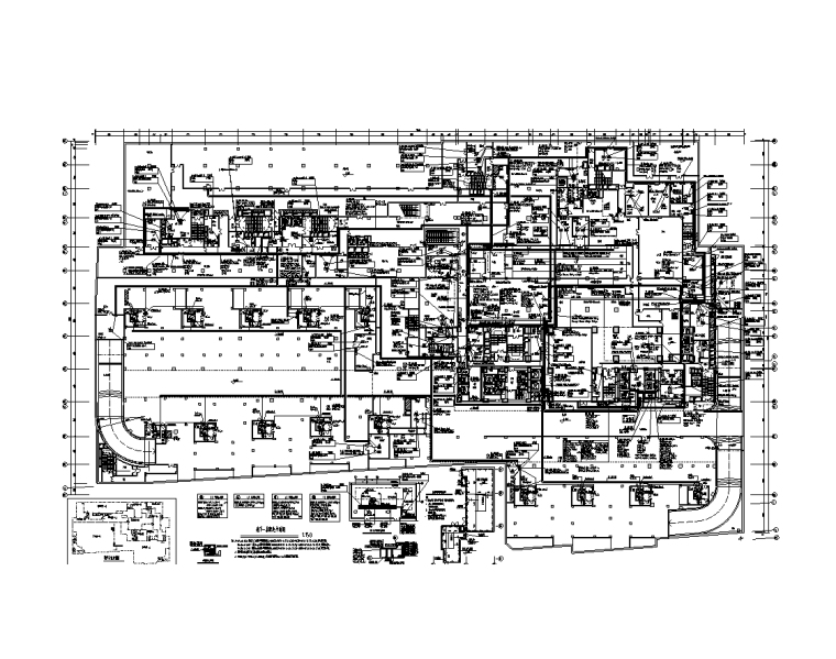 超市综合体CAD图纸资料下载-商业综合体电气施工图纸