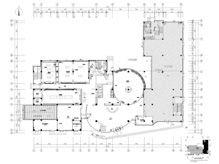 小区活动中心施工图资料下载-[重庆]青少年学生校外文化中心装修施工图