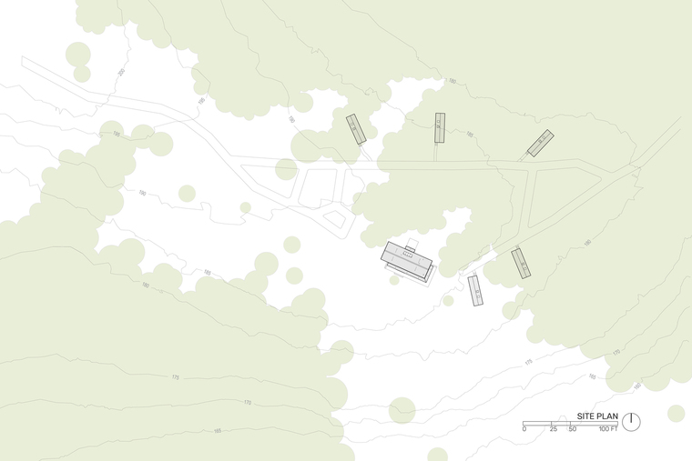 美国盐水农场精品酒店平面图