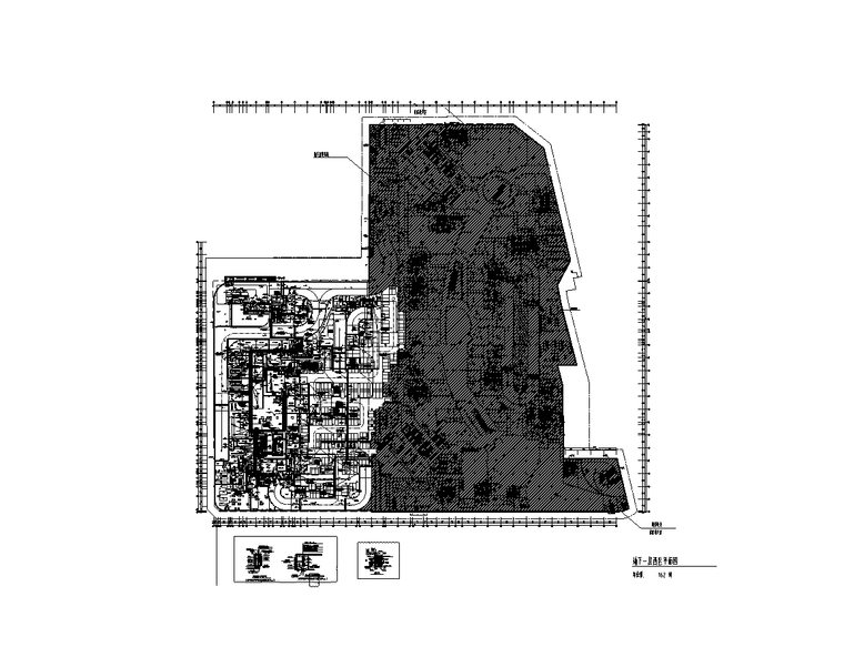 厦门高层商业资料下载-高层综合楼四层地下室强弱电施工图