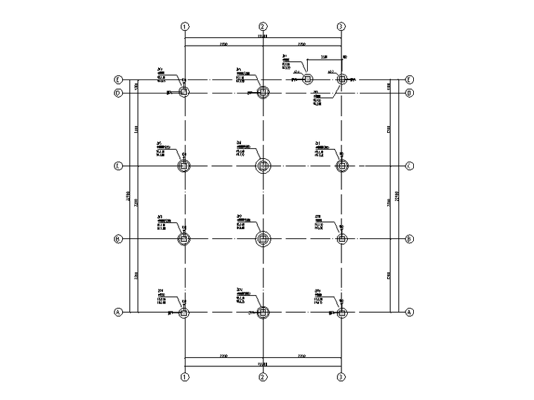 框架结构仓库建筑图资料下载-[贵州]4层框架结构书店结构施工图2019