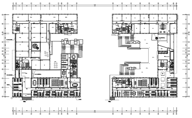 高校机房设计资料下载-重庆某高校实验室及办公综合楼弱电施工图纸