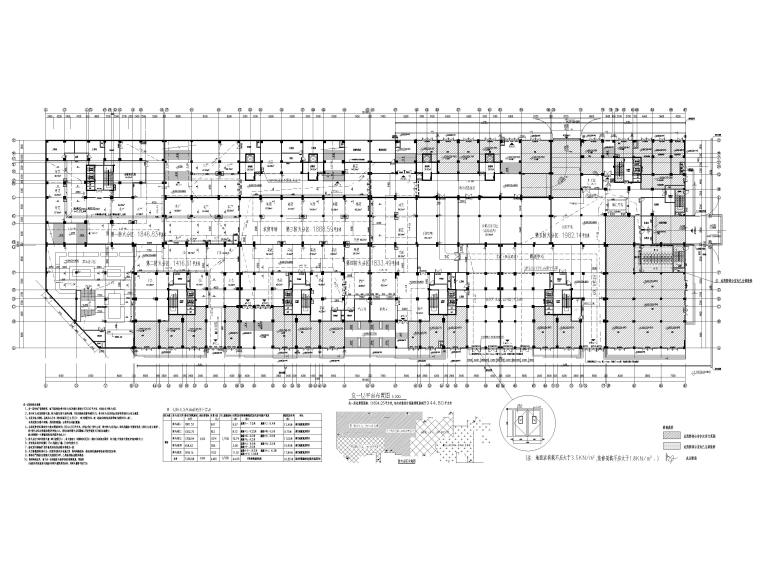 重庆农贸市场建筑施工图资料下载-[贵州]赤水服务中心农贸市场办公空间施工图