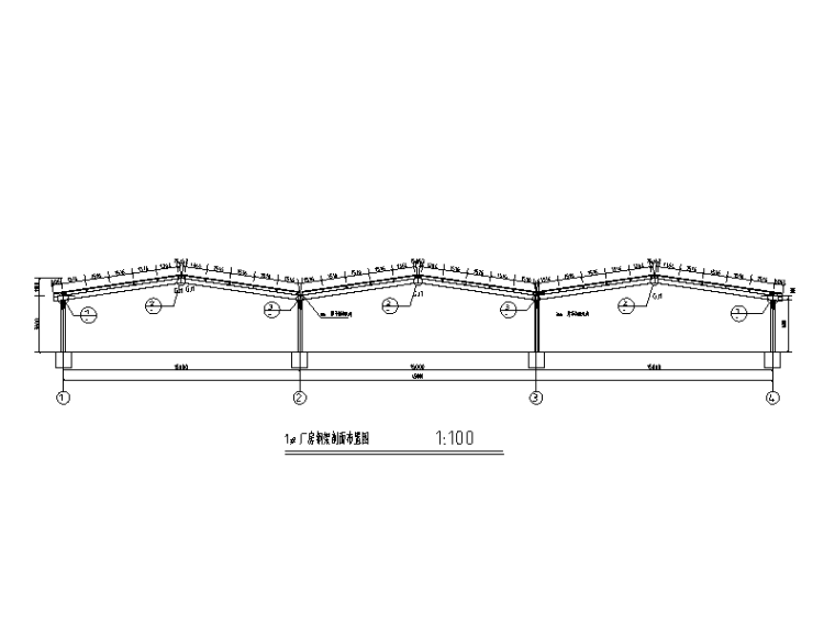 钢架加工技术交底资料下载-3跨单层门式钢架兔舍厂房结构施工图2020