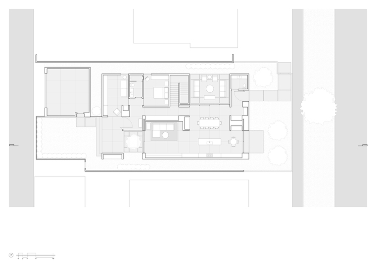 美国卡尔弗市案例研究之家-Culver_City_Case_Study_-_FLOOR_PLAN_-_LEVEL_1