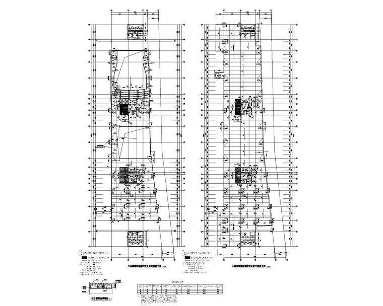 大型项目钢结构资料下载-大型会展中心带连廊六层钢结构施工图CAD