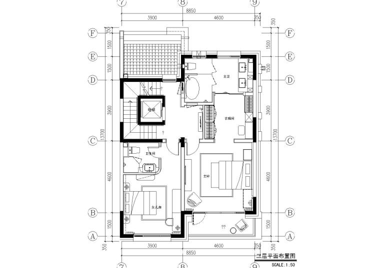 多层户型和效果图资料下载-[北京]现代阁楼多层别墅设计施工图_效果图