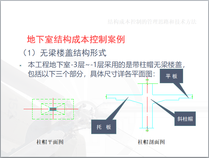 房地产公司结构成本控制培训（127页）-无梁楼盖结构形式