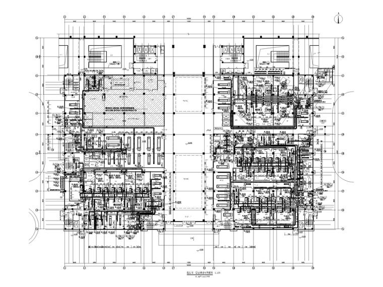 医院急诊暖通空调图纸资料下载-医科大学附属医院图纸暖通门急诊医技综合楼