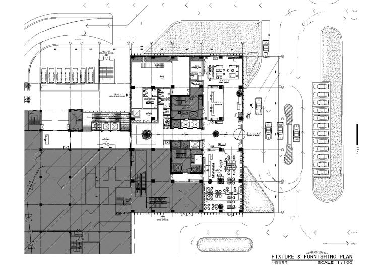 文安希尔顿度假酒店施工图资料下载-[广东]深圳逸林希尔顿酒店施工图_附效果图