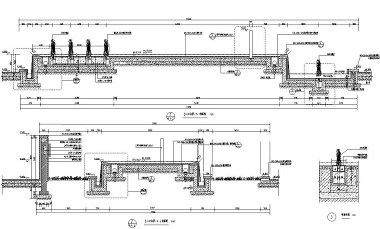 [广东]时代典雅住宅主入口+入口水景施工图-时代典雅住宅主入口+入口水景施工图 (3)