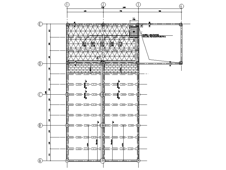 一层管理房用房资料下载-[重庆]2层框架结构消防水泵房结施图2019