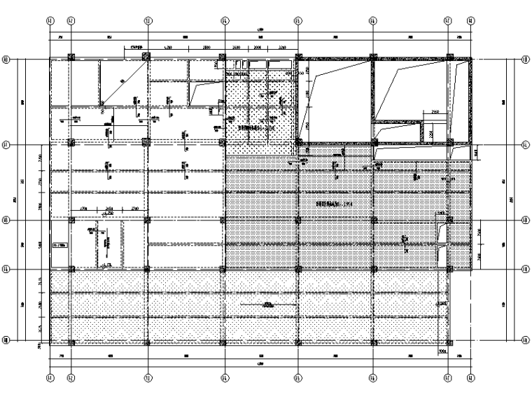四川省博物馆设计资料下载-[重庆]5层框架结构坡屋面博物馆结施图2018