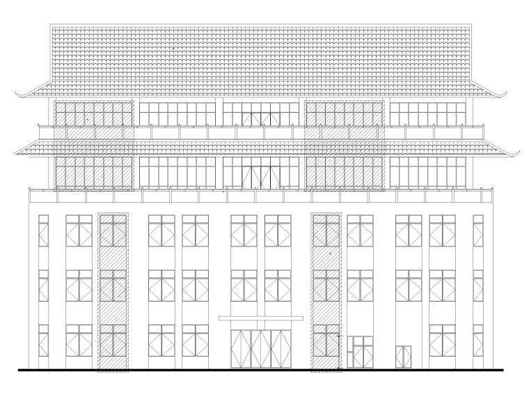 建筑招标文件及清单图纸资料下载-巫山博物馆建筑图纸含清单招标文件