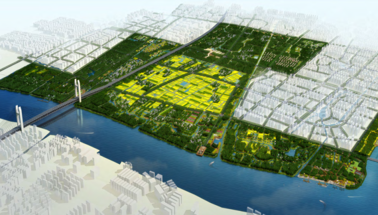 上海浦江郊野公园cad图资料下载-[上海]浦江郊野公园规划”新都市农业公园“