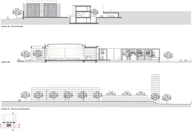 意大利Castel di Lama教堂及社区中心-3-Church-and-community-centre-in-Castel-di-Lama-Italy-by-Studio-Contini