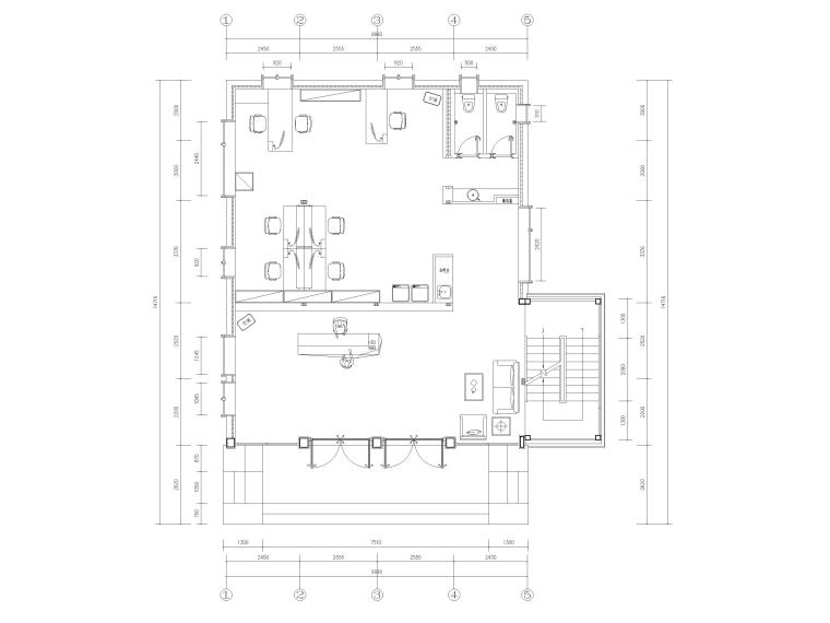 集装箱模块施工图资料下载-348㎡集装箱改造loft办公空间项目施工图