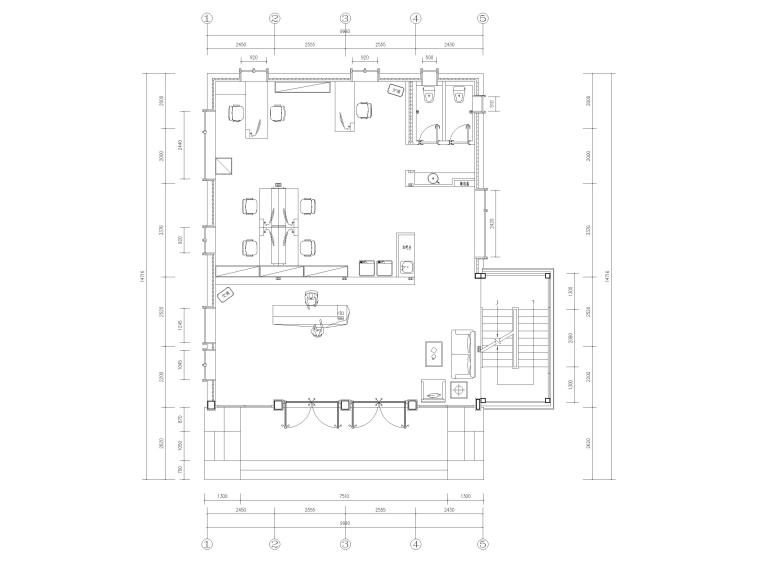 集装箱加工制作施工图资料下载-348㎡集装箱改造loft办公空间项目施工图