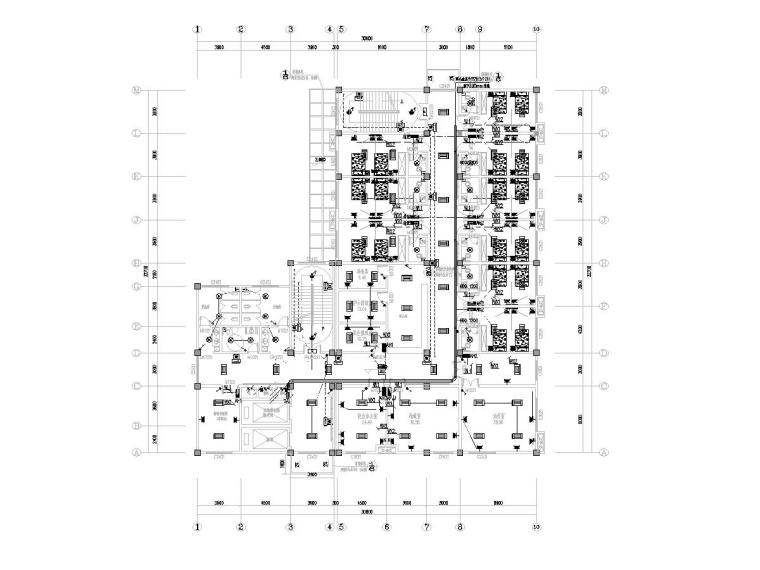 建筑施工图2020资料下载-框架结构医疗配套建筑电气施工图（2020）