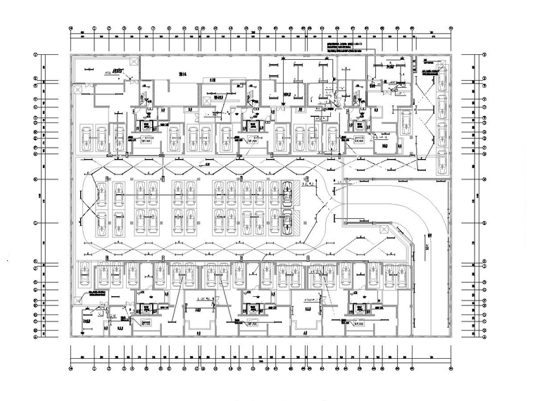 公租房建筑图纸资料下载-4万平公租房电气施工图（2019）