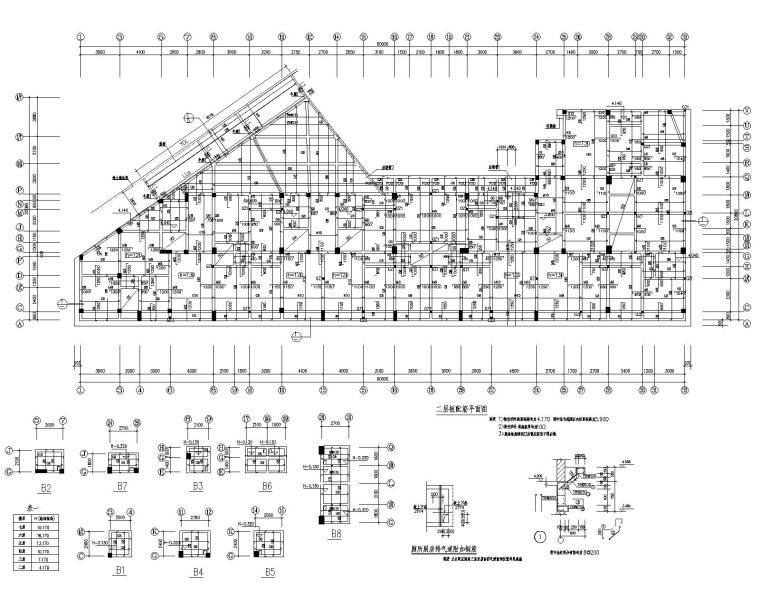 8层住宅建筑资料下载-宜昌八层干部休养所住宅框架结构施工图CAD