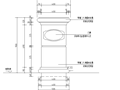 环境院标准图集-高入口柱墩做法详图 